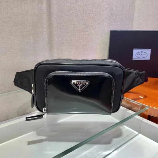 Prada Re-Nylon Belt Bag Black - 1
