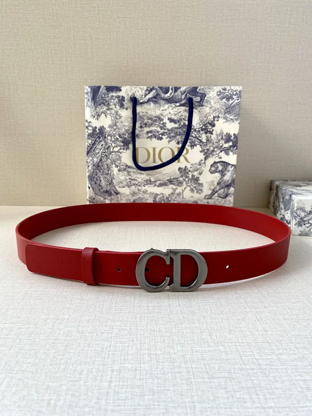 Dior Belts Logo Buckle Belt product detail image 9