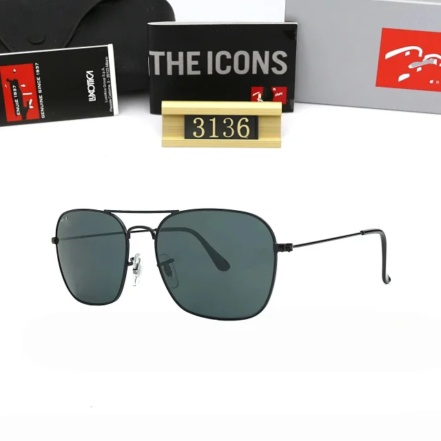 Ray-Ban Eyewear 3049 aviator sunglasses product detail image 4