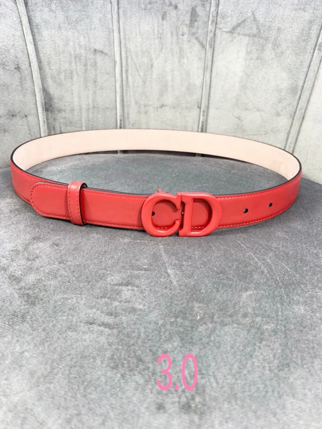 Dior Belts Logo Buckle Belt product detail image 5