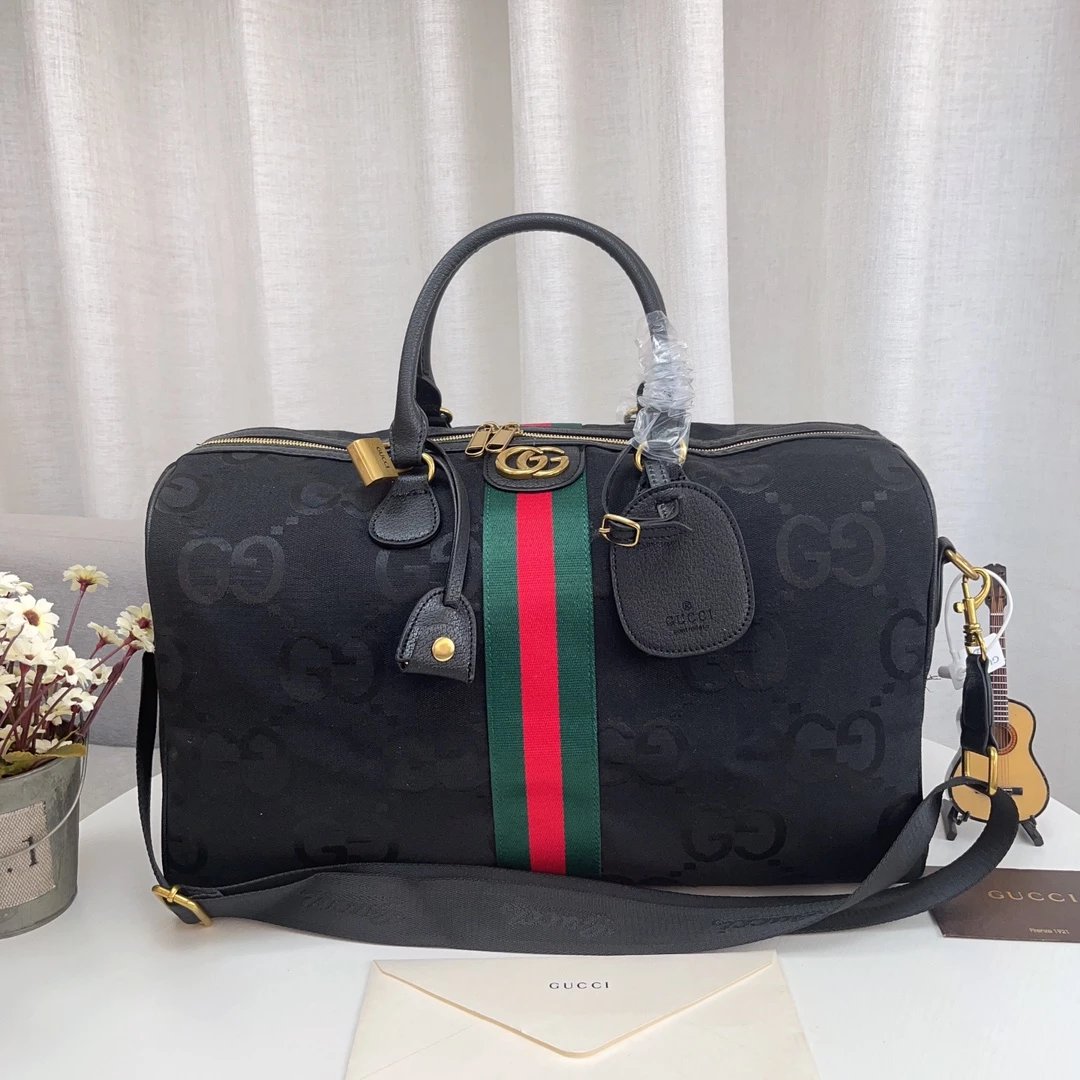 Gucci GG Marmont Boston Bag Tan with Web Stripe Handbag - 15