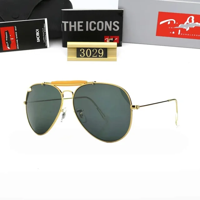 Ray-Ban Eyewear 3049 aviator sunglasses product detail image 8