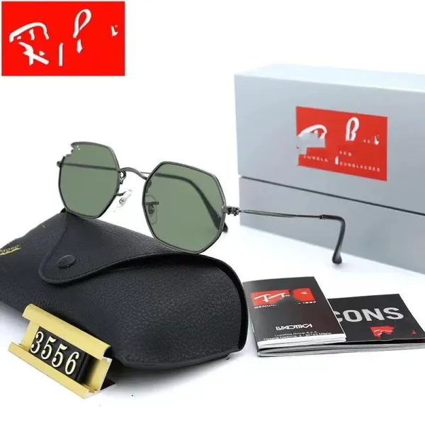 Ray-Ban Round Metal Silver Mirror Sunglasses - 21