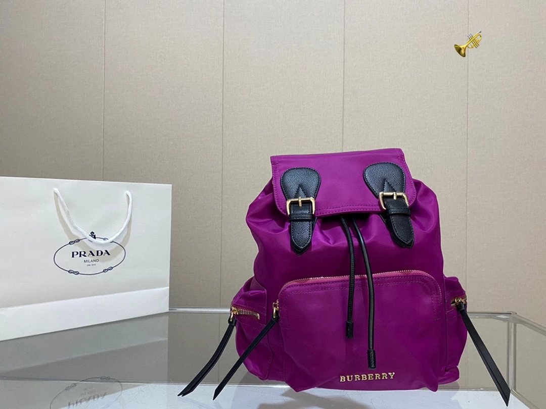 Burberry Rainbow Check Mini Backpack - 5