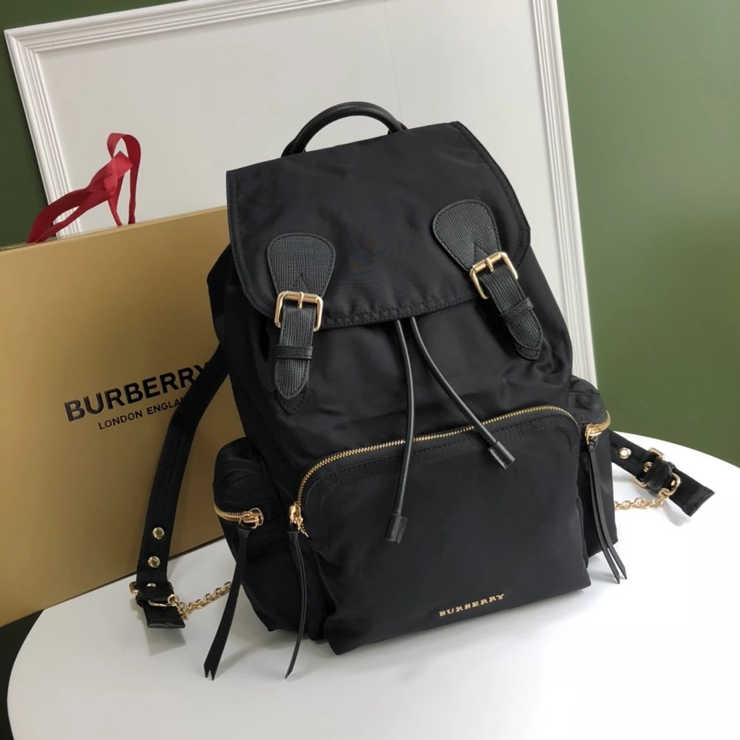 Burberry Vintage Check Mini Backpack Beige Multicolor - 13