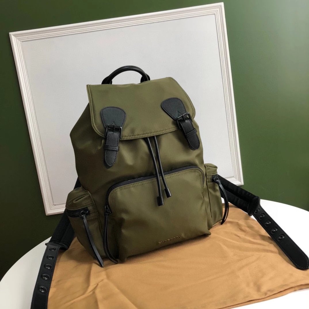 Burberry Vintage Check Mini Backpack Beige Multicolor - 9