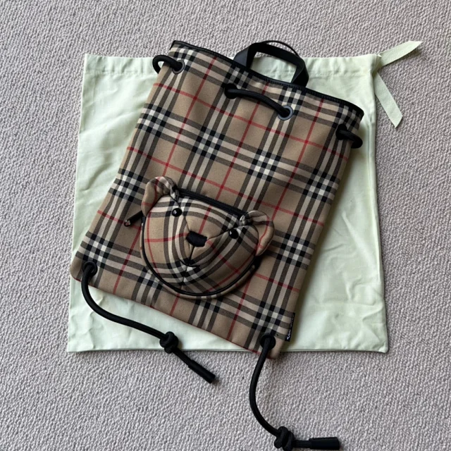 Burberry Backpacks Logo Backpack product detail image 8