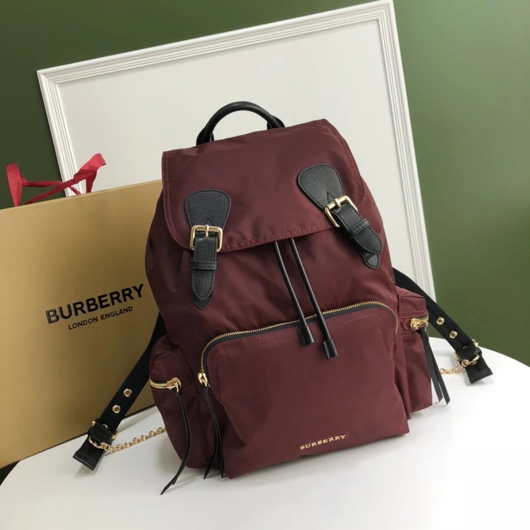 Burberry Vintage Check Mini Backpack Beige Multicolor - 10
