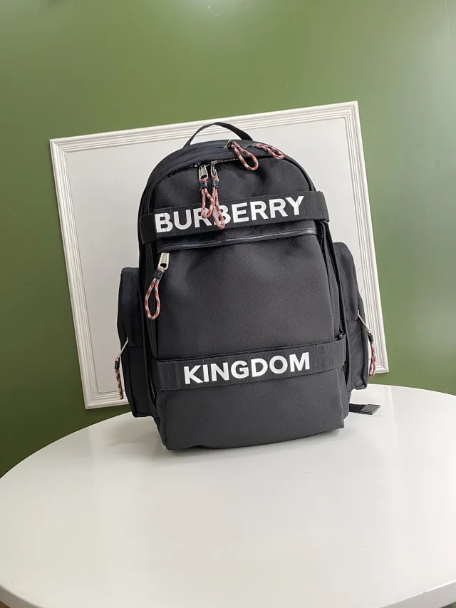 Burberry Backpacks Logo Backpack product detail image 13