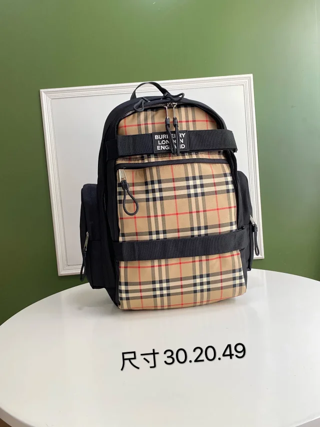 Burberry Backpacks Logo Backpack product detail image 14