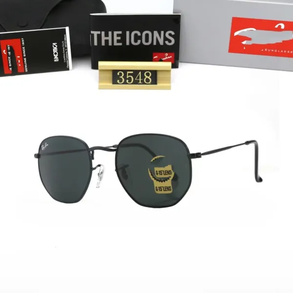 Ray-Ban Round Metal Silver Mirror Sunglasses - 23