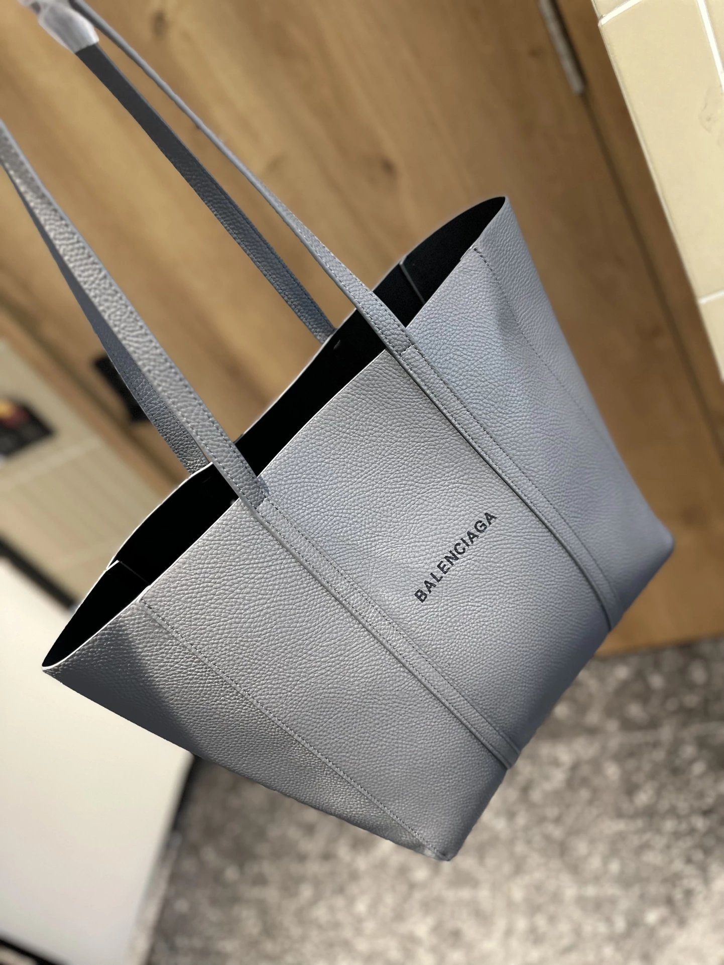 Balenciaga Paris Tote Bag Black - 8
