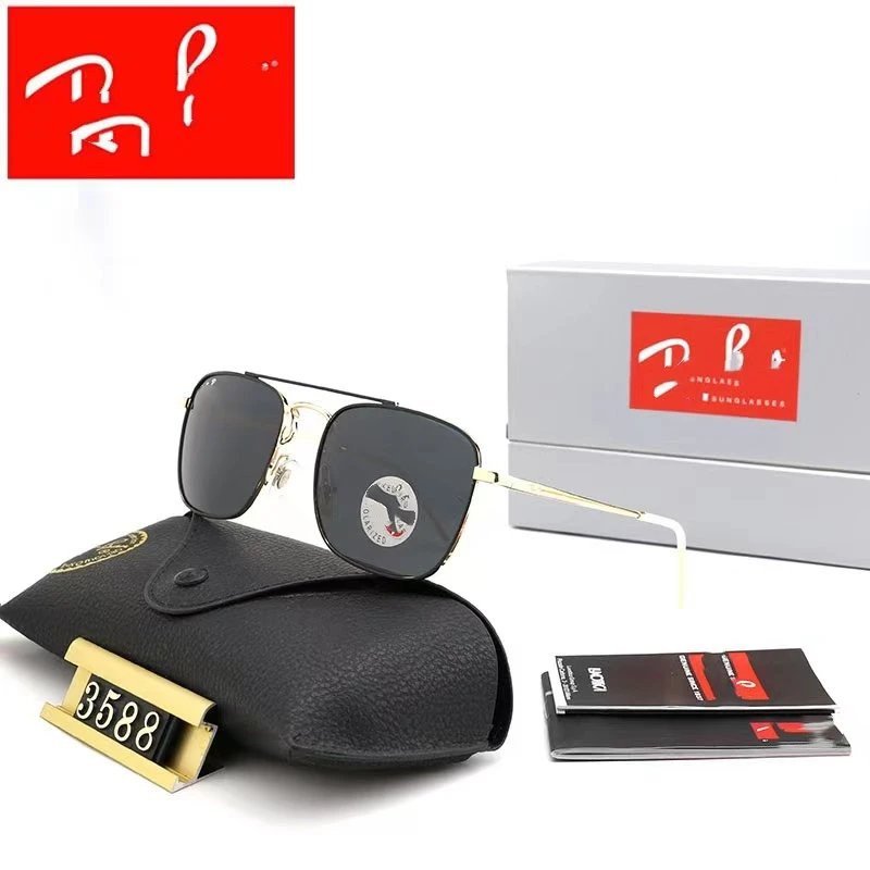 Ray-Ban Round Metal Silver Mirror Sunglasses - 5
