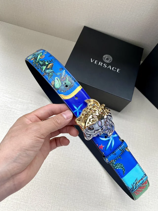 Versace Belts Medusa Buckle Belt product detail image 14