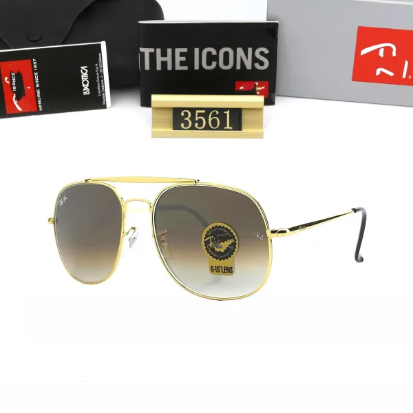 Ray-Ban Round Metal Silver Mirror Sunglasses - 18