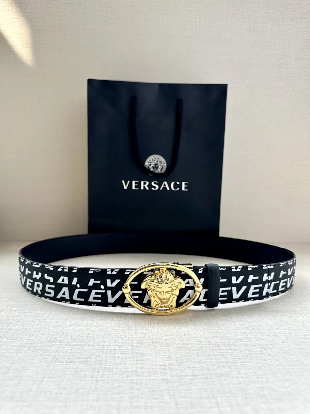 Versace Belts Medusa Buckle Belt product detail image 9