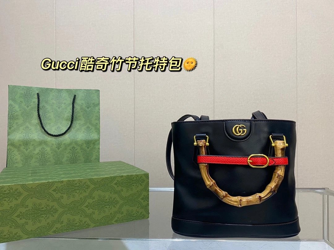 Gucci GG Marmont Quilted Black Leather Chain Shoulder Bag - 5