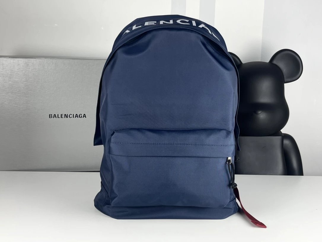 Balenciaga Hourglass Crumpled Leather Black Duffle Bag - 12