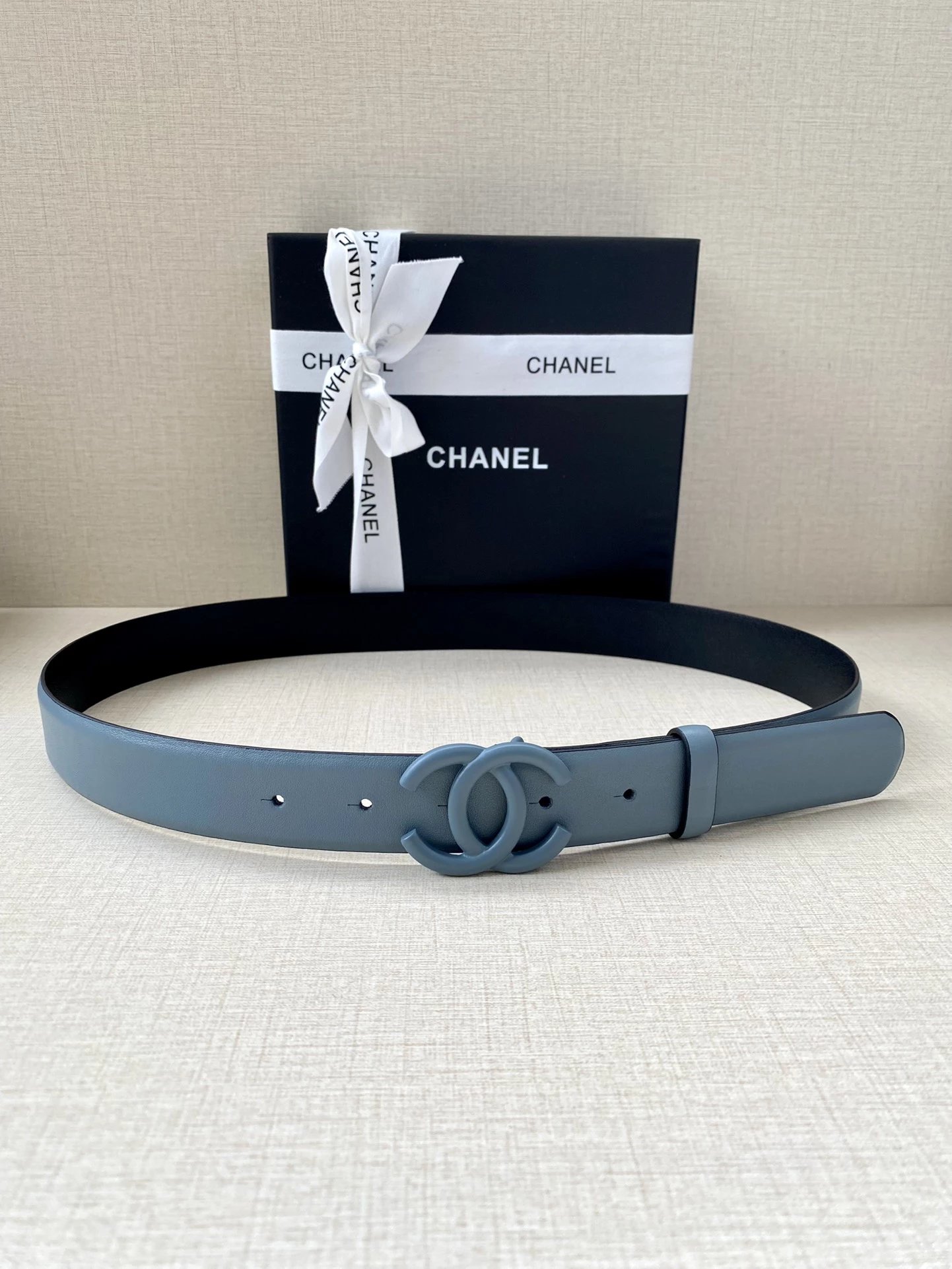 Chanel CC Logo Belt Pink Leather Belt - 11