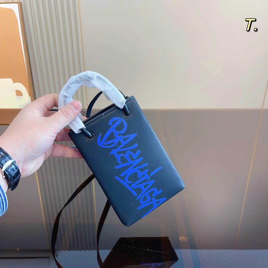 Design The Simpsons x Unknown Brand Mini Tote Bag Black Handbags - 6