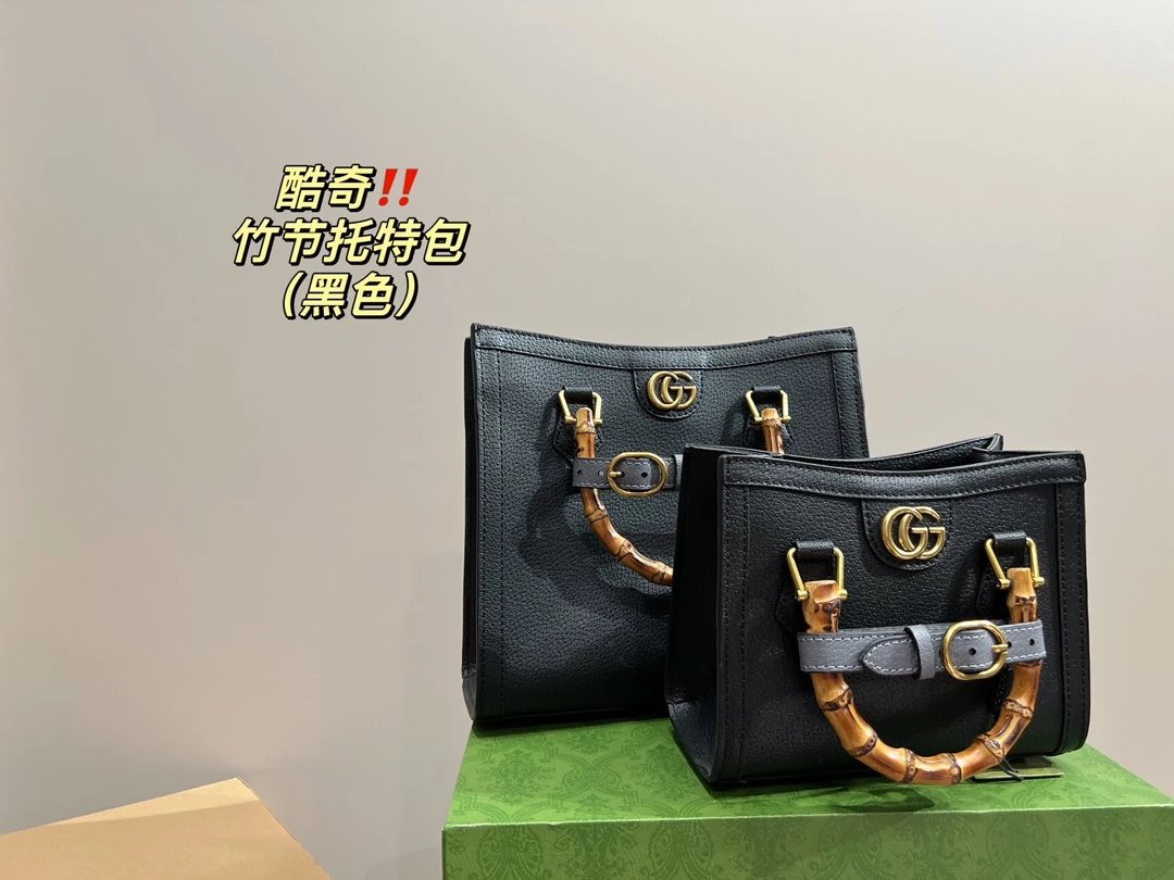 Gucci GG Marmont Tote Bag Beige and Gray Monogram Canvas Handbag - 3