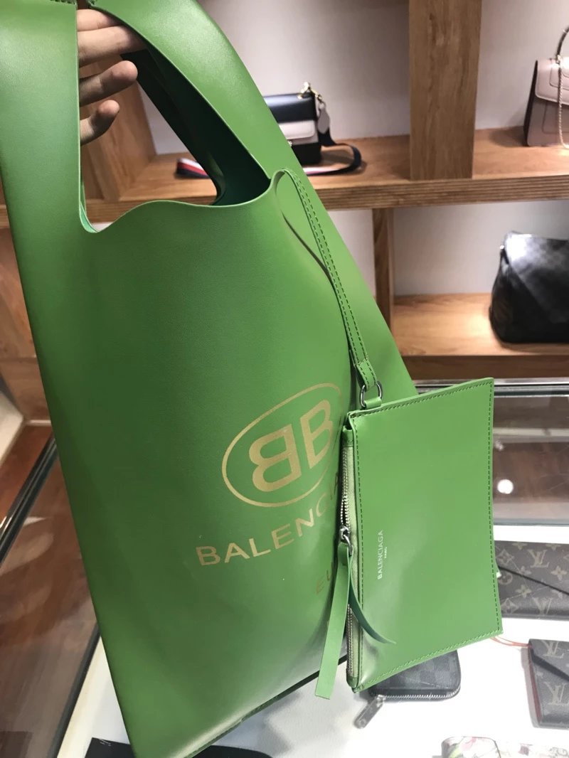 Balenciaga x Gucci Boston Bag Gray Graffiti Print Duffle Bag - 5