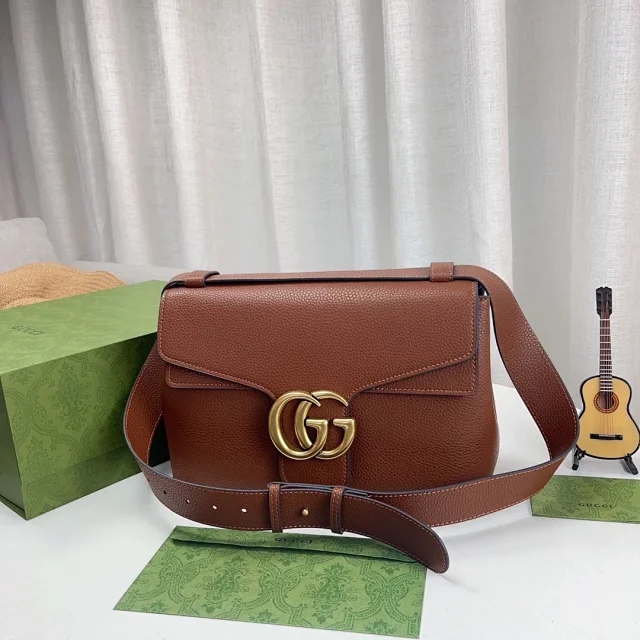 Gucci Crossbody Bags Top-handle flap bag with Double G hardware product detail image 7