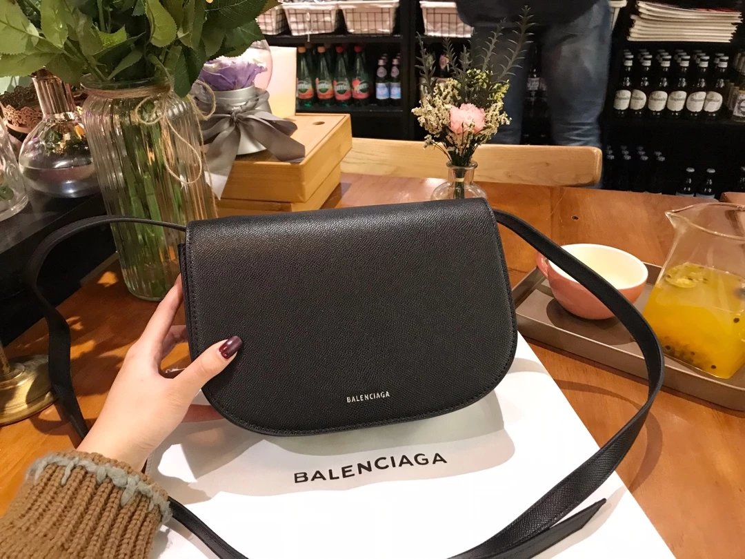 Balenciaga Logo Print Mini Tote Bag White Handbags - 2