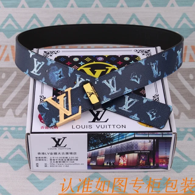 Louis Vuitton Belts LV Initiales buckle belt product detail image 4