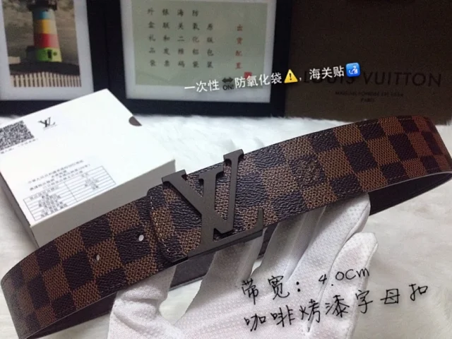 Louis Vuitton Belts LV Buckle Belt product detail image 14