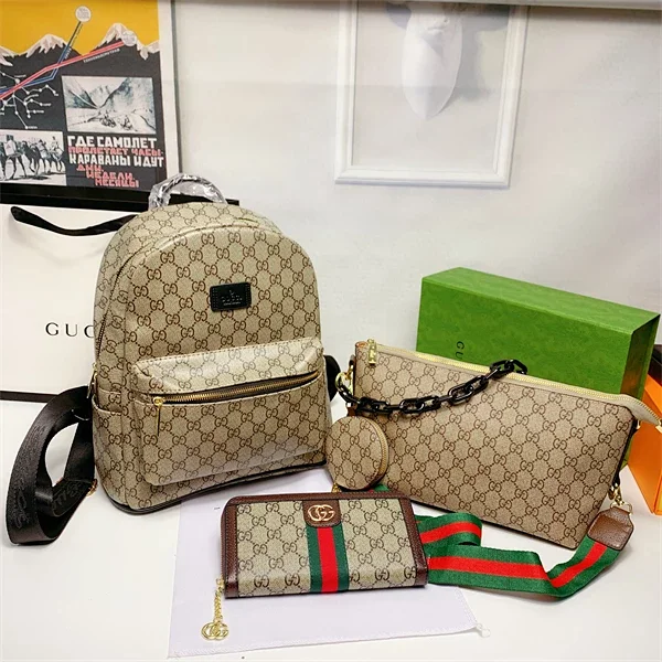 Gucci Handbags Monogram chain-strap flap bags product detail image 7