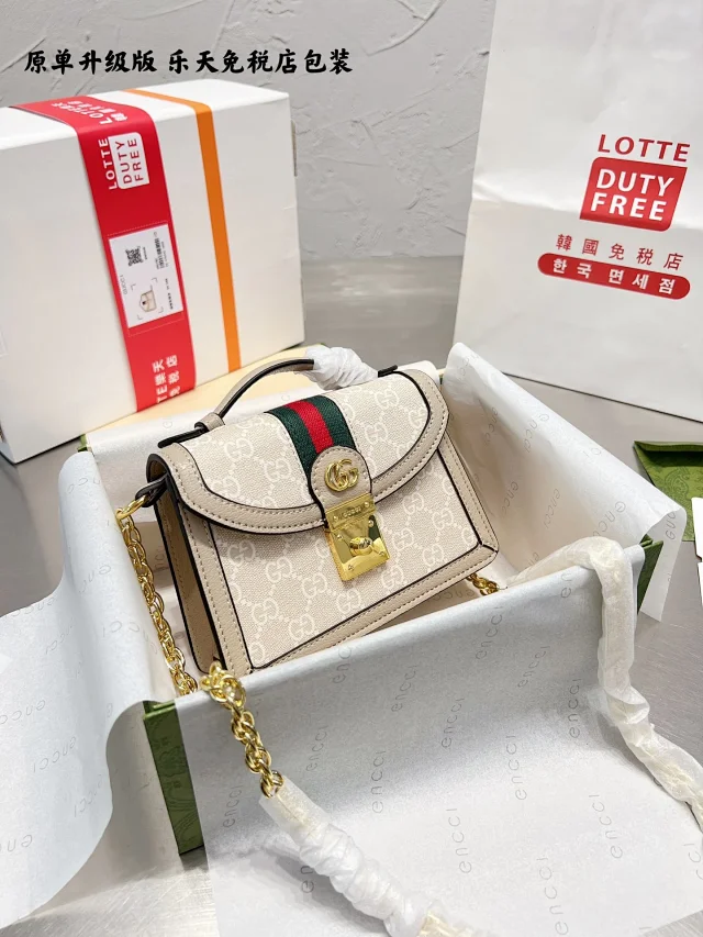 Gucci Crossbody Bags Top-handle flap bag with Double G hardware product detail image 11