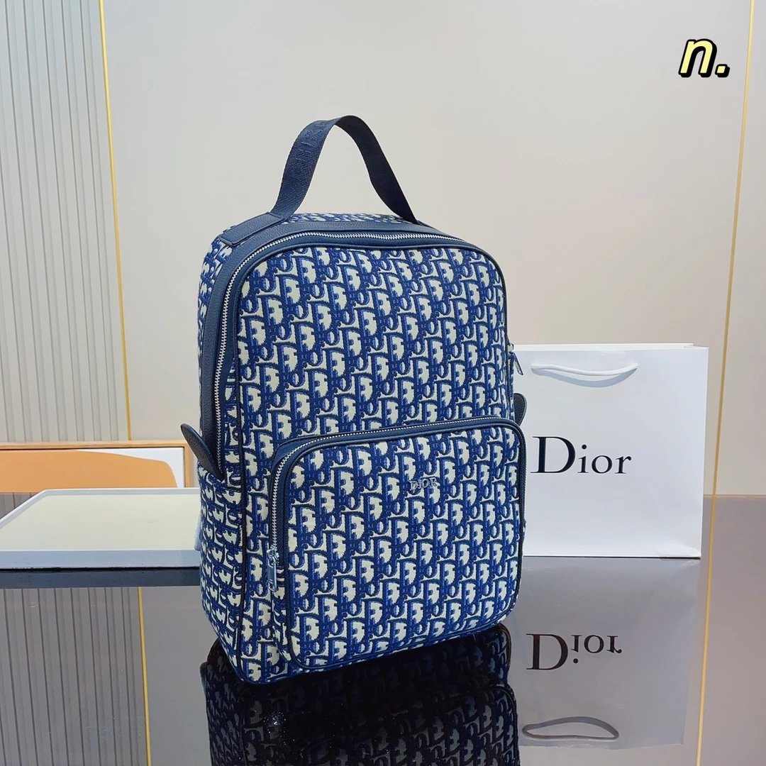 Dior Book Tote Mini Beige Quilted Leather Backpack - 3