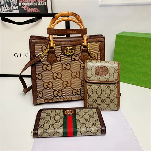 Gucci Handbags Monogram chain-strap flap bags product detail image 12