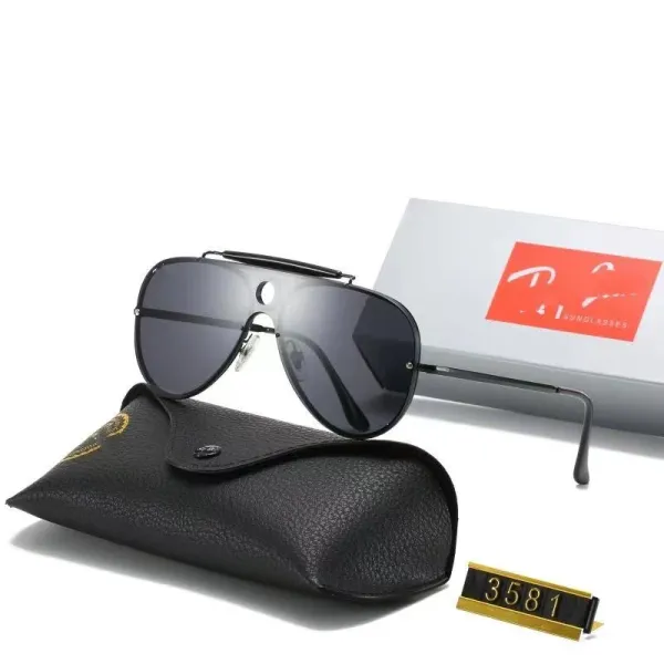 Ray-Ban Round Metal Silver Mirror Sunglasses - 8