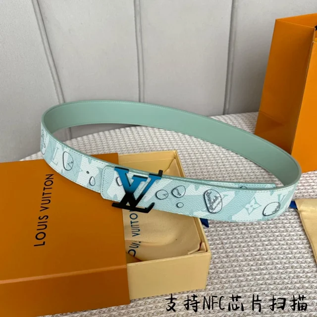 Louis Vuitton Belts LV Initials buckle belt product detail image 13