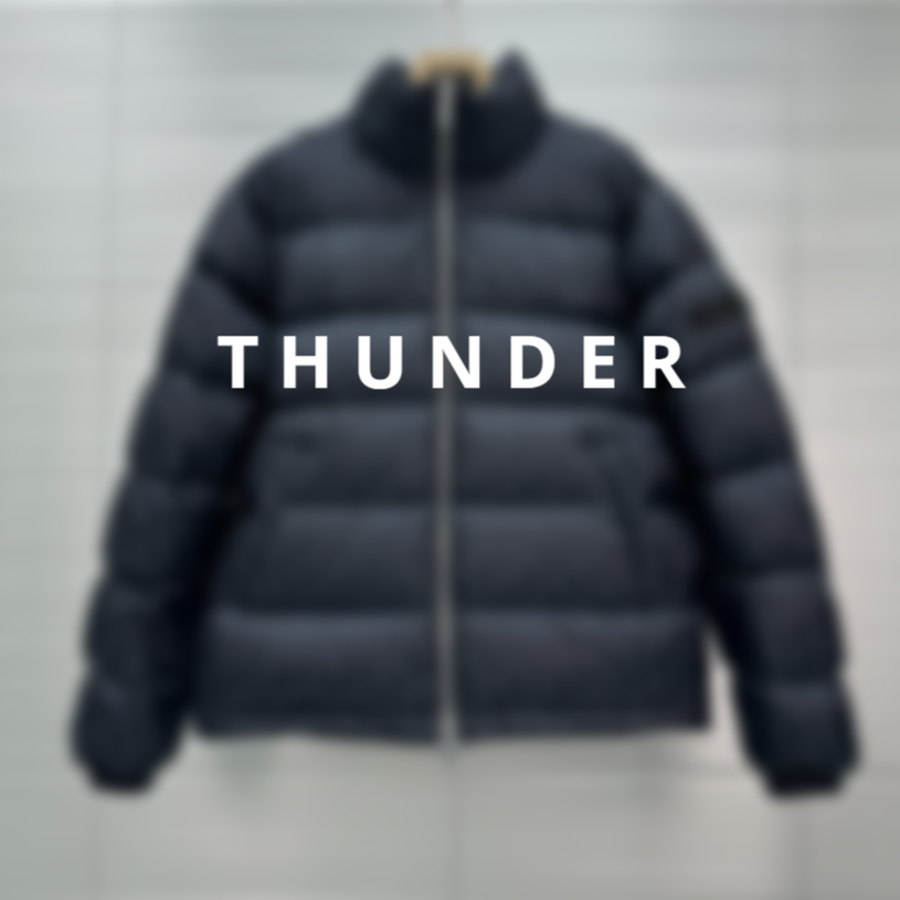 Full Print Lettering Down Jacket