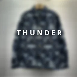 thumbnail for 方格提花牛仔上衣