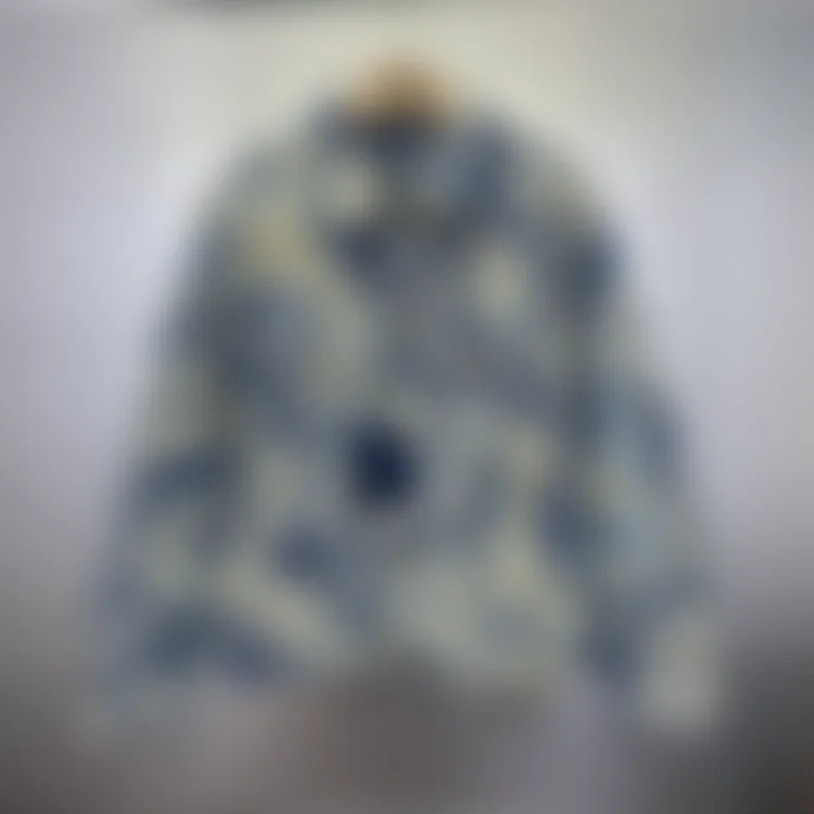 Destruction jacquard denim jacket P:488 CNY