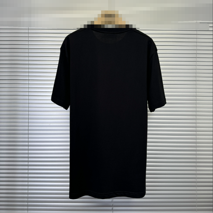 C printed letter T-shirt
