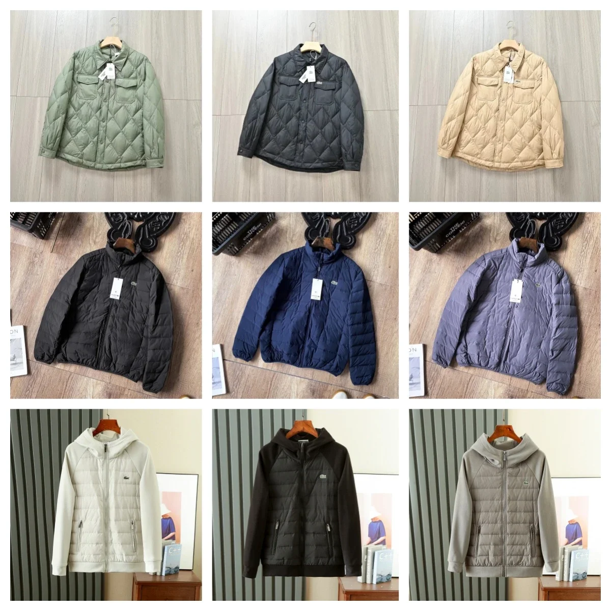 Lacoste down jacket Lacoste sweater