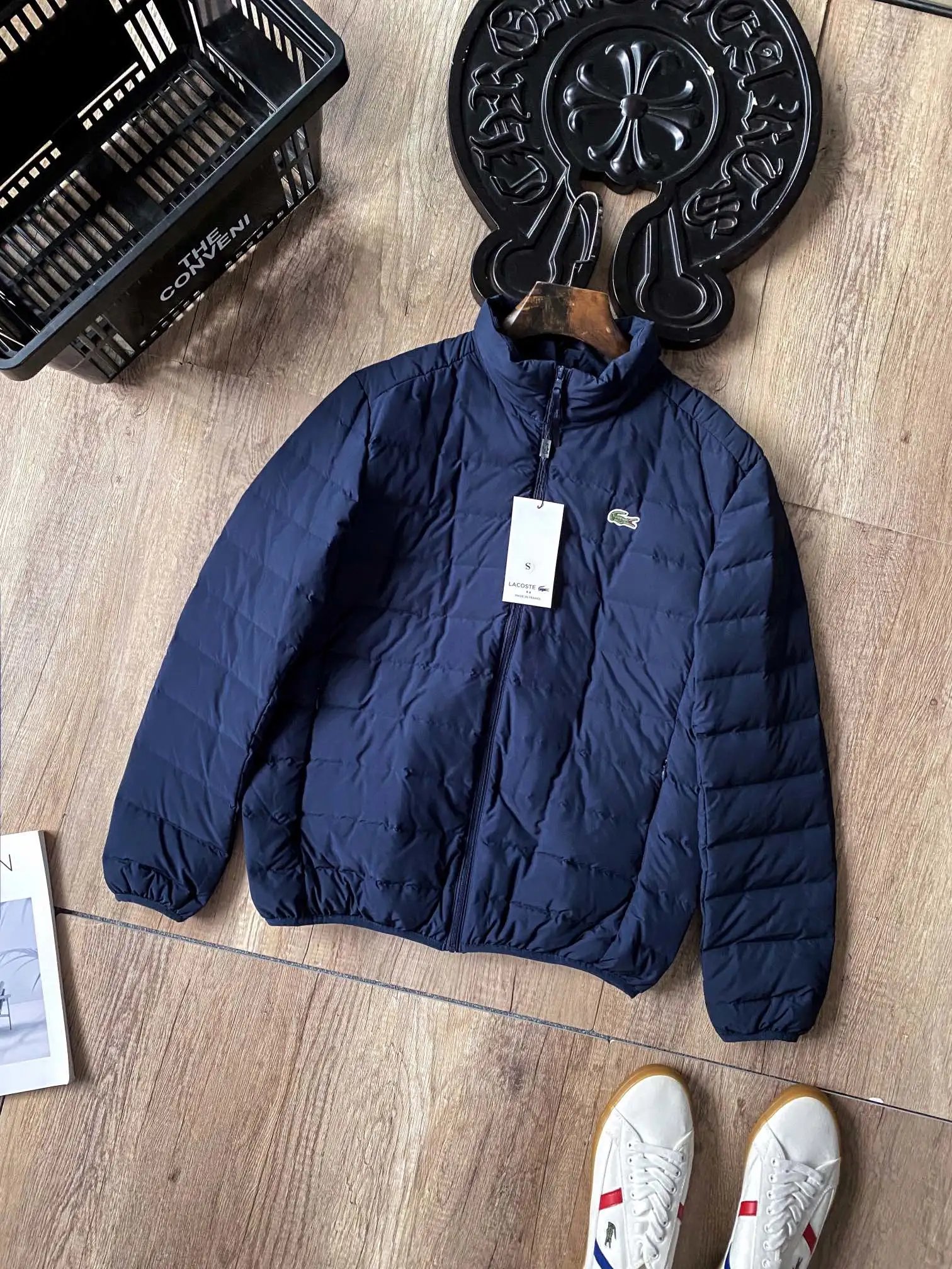 L鳄羽绒服款式3藏青