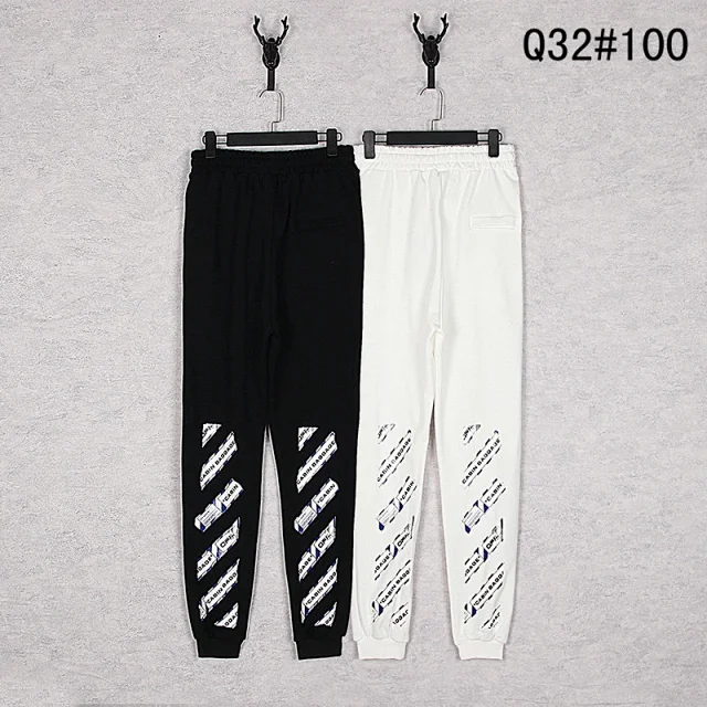 Unbranded Trousers Elastic-Waist Jogger with Diagonal Leg Prints product detail image 24