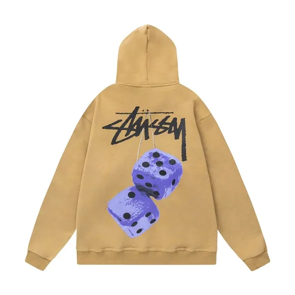 Stussy Skull & Crossbones Hoodie White - 14
