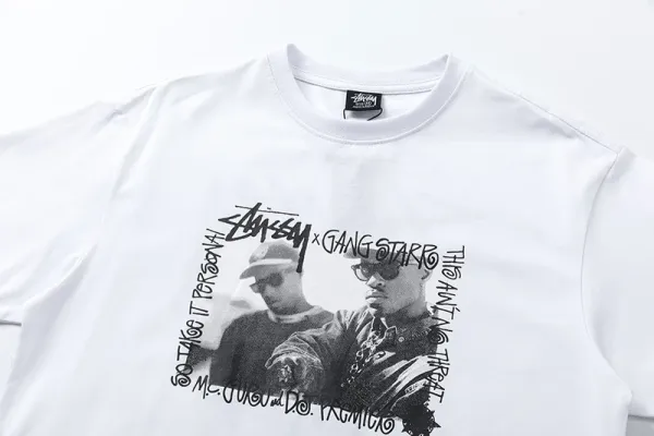 Stüssy Dice Print Navy T-Shirt - 14
