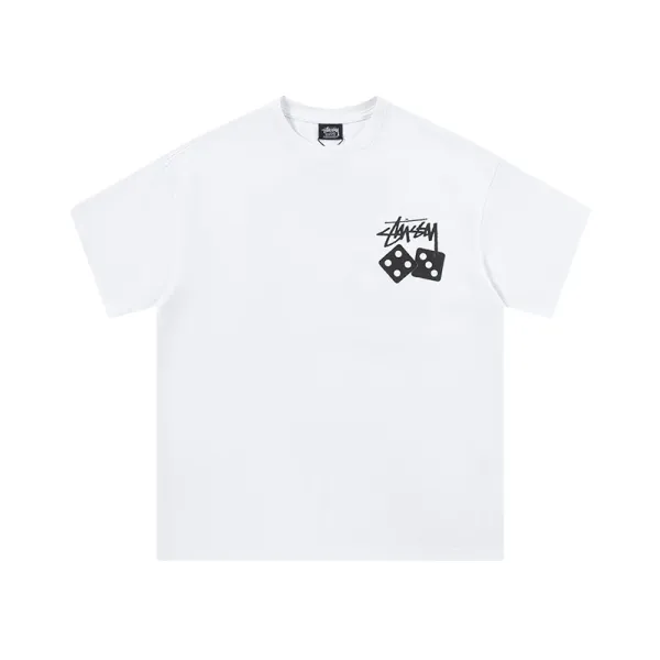 Stüssy Dice Print Navy T-Shirt - 39