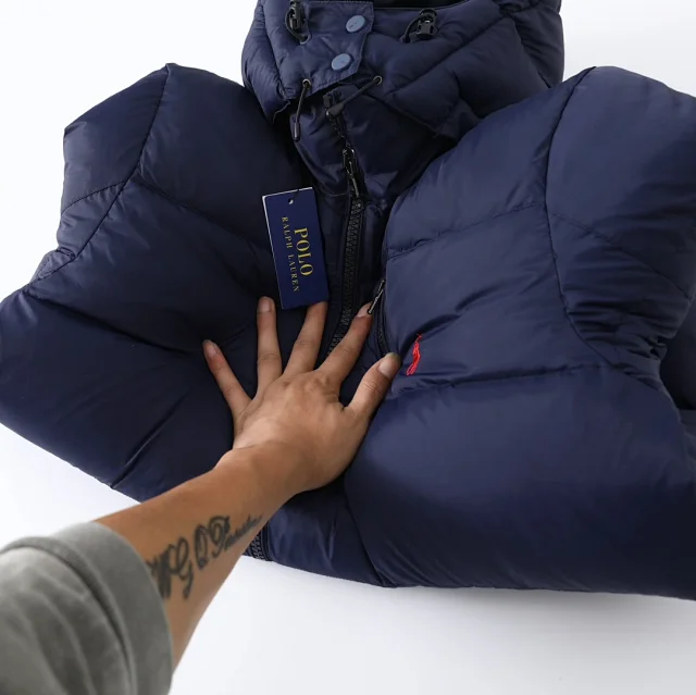 Polo Ralph Lauren Down Jackets Hooded quilted puffer jacket product detail image 18