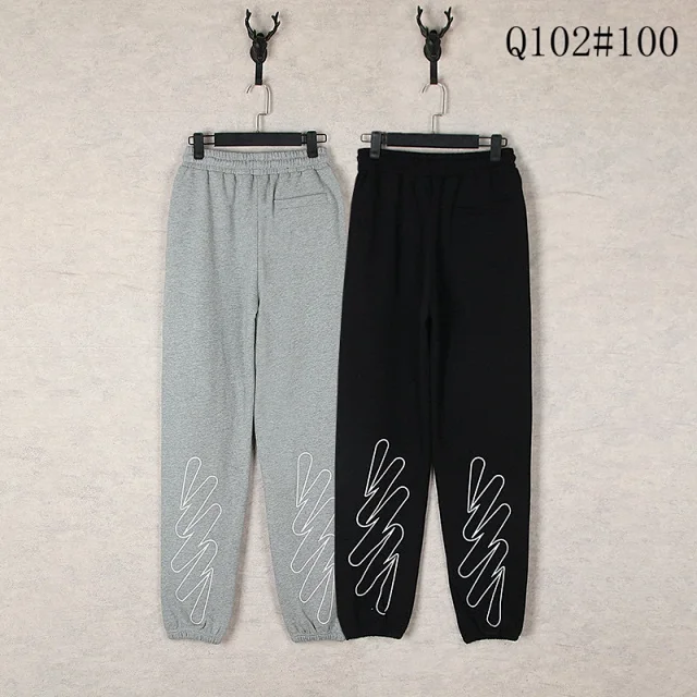 Unbranded Trousers Elastic-Waist Jogger with Diagonal Leg Prints product detail image 12