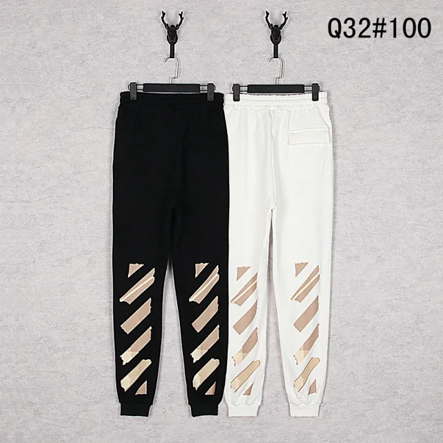Unbranded Trousers Elastic-Waist Jogger with Diagonal Leg Prints product detail image 17