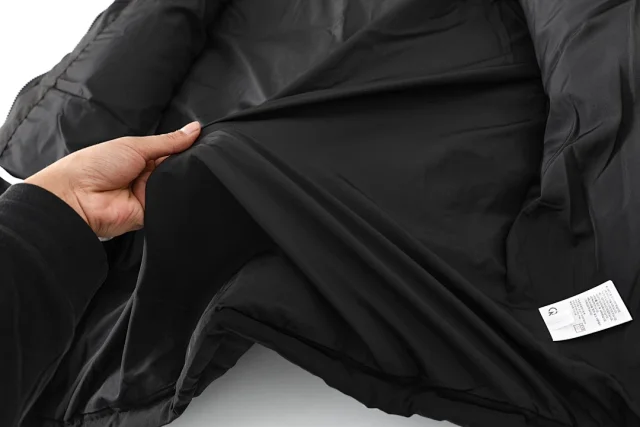 Lacoste Down Jackets Hooded quilted puffer jacket product detail image 16